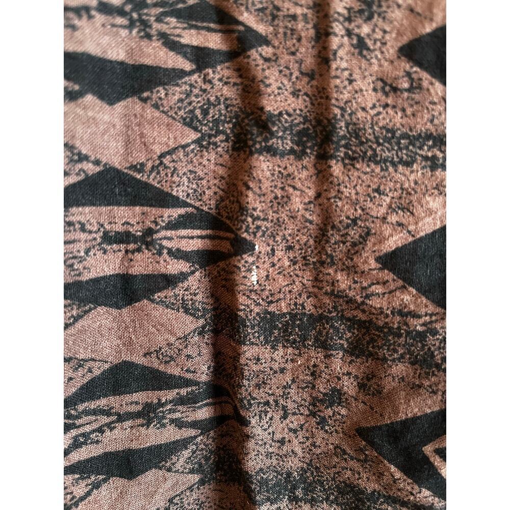 VINTAGE Moda Tech Western Shirt Mens XL Aztec Southwestern Horses Rodeo - Picture 7 of 7